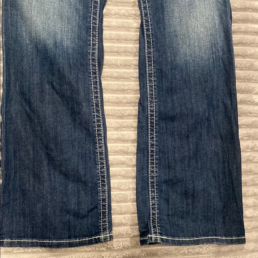 Ariat Real Denim boot cut 32 R - Picture 3 of 4
